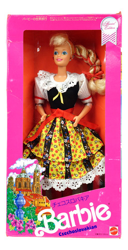 Barbie The Dolls Of The World Czechoslovakian Japan Ver 1990