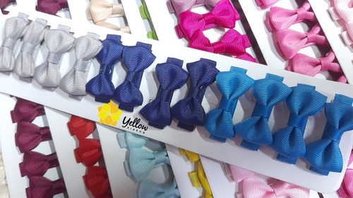 Moños Pequeños Para Bebes Y Niñas 10 Moños 5 Pares