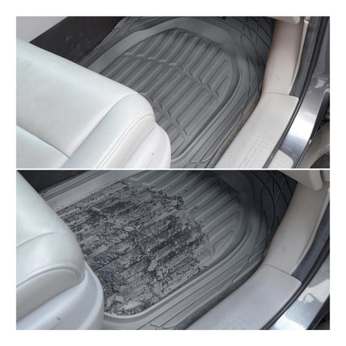 Motor Trend Flexxtough Mats De Piso De Goma De Servicio Y De