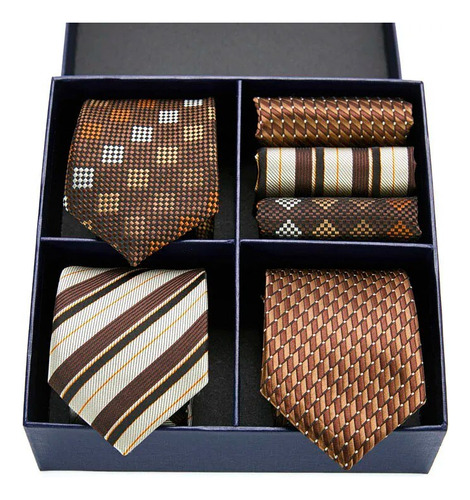 Paquete De Cajas De Regalo Para Hombre, Corbata Delgada De S