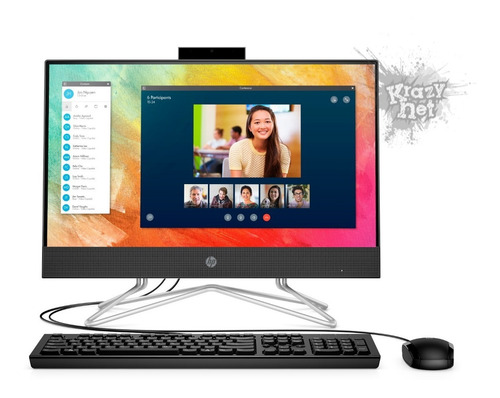 Imagen 4 de 4 de Todo En Uno Aio Hp 22-dd2005la Intel J4025 Ssd 256gb 8gb Fhd