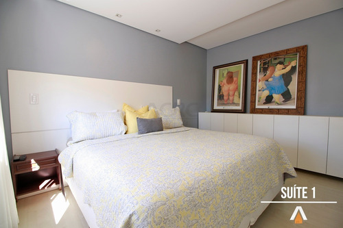 Imagem 8 de 18 de Acrc Imóveis - Apartamento À Venda No Bairro Jardim Blumenau, Com 03 Suítes E 03 Vagas De Garagem. - Ap01369 - 32370921