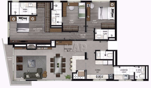 Imagem 9 de 9 de Apartamento - Petropolis - Ref: 41 - V-map03-0141