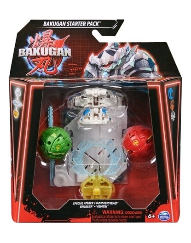 Bakugan Special Attack Hammerhead Lanzador Ataque Giratorio