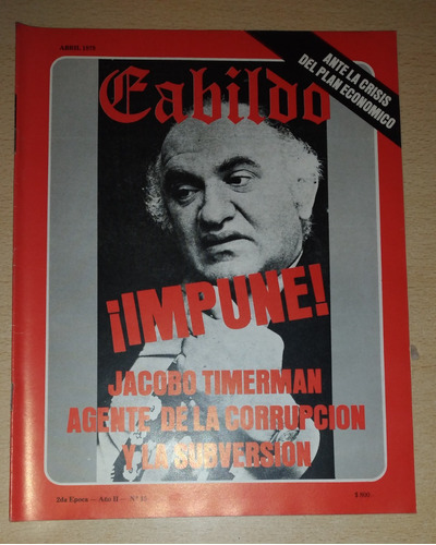 Revista Cabildo N°15 Abril De 1978
