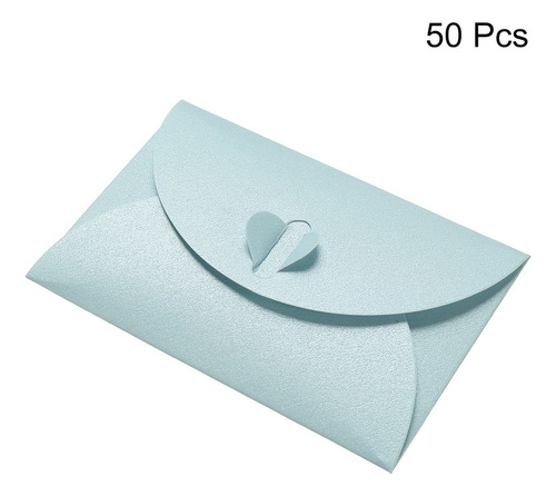 Sobre Oficio americano sourcing map Mini Envelopes  azul claro  pack x 50 unidades
