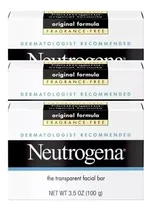 Comprar Neutrogena - Jabon En Barra Cleansing Bar 100g Pack De 3