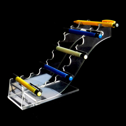 2 Acrílico Pen Holder Accs Storage Pen Rack Pen Display