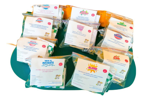 Kit De 20 Experimentos En Bolsa: 2 De Cada Uno