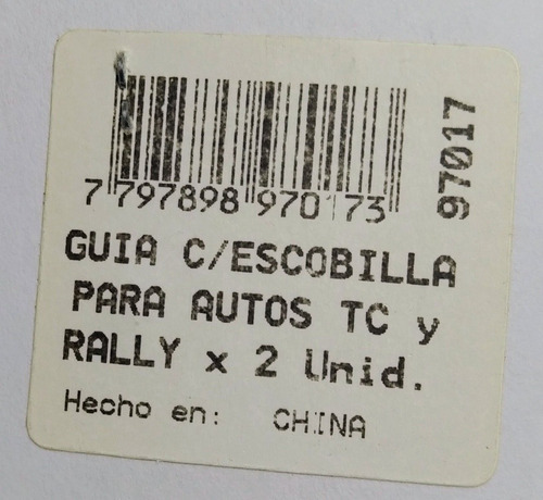 Imagen 4 de 5 de Guia Con Escobillas Para Autos Tc Y Rally 1/32 Sk 97017