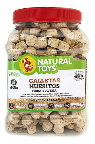 Snack Perro Natural Toys Huesitos - Unidad a $35800