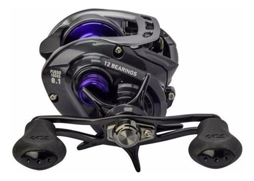 Carretilla elevadora Daiwa Fuego 100xs 8. 1:1 - Arrastre 6 kg - Izquierda