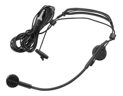 Microfone Headset De Cabeça P2/p10 Cabo 4 Metros - Skypix Cor Preto