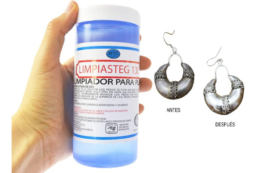 Liquido Para Limpiar Joyeria De Plata 130