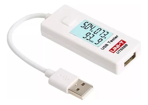 Tester Analizador De Carga Portátil Para Usb Uni-t Ut658b