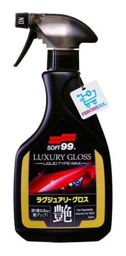 Cera Liquida Carnaúba Luxury Gloss Proteção Até 1 Ano Soft99