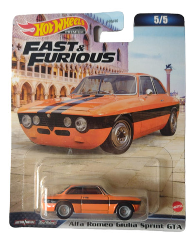 Hot Wheels Premium Alfa Romeo Giulia Fast And Furious 