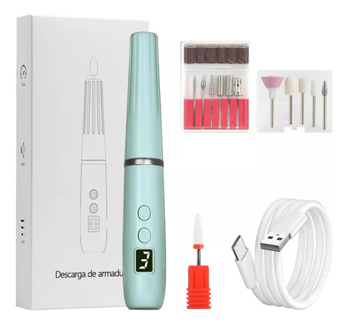 Pulidor Esmeril Taladro De Uñas Eléctrico Recargable