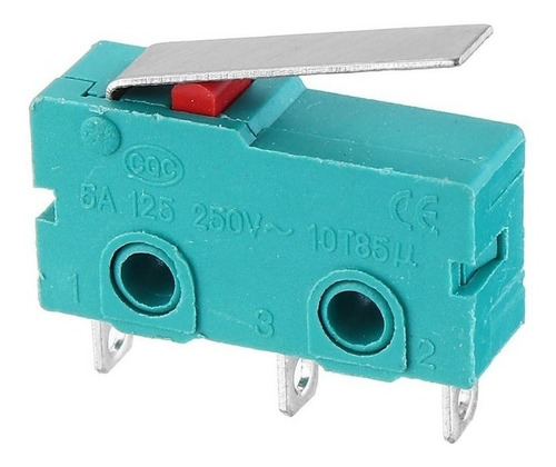 Imagen 2 de 10 de Micro Switch Final De Carrera Kw4-3z-3 Leva Corta 5a 250v