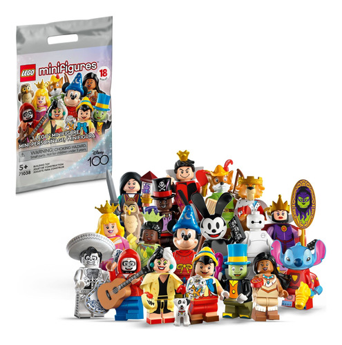 Figuras Lego Disney 100 Colección Limitada Para Niños De 5 A