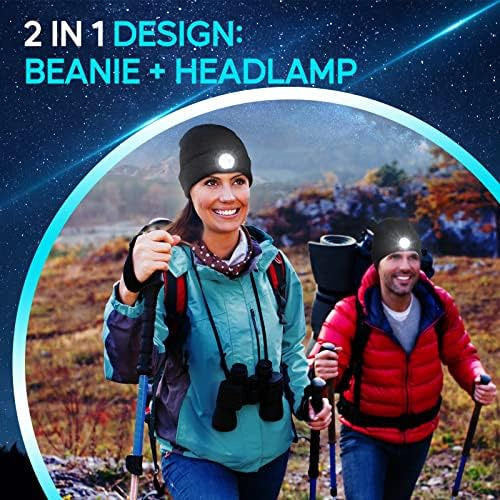Regalos Para Hombres Gorro Con Led - Gorro Unisex Recargable