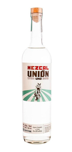 Pack De 4 Mezcal Union Espadin Uno 700 Ml