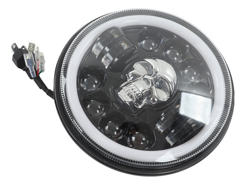 Faro Led Para Motocicleta, 7 Pulgadas, Forma De Ojo De Ángel