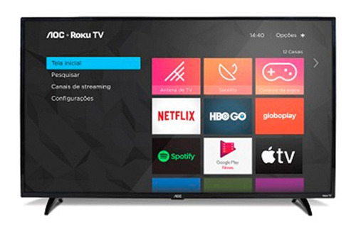 Tv Aoc 32 Polegadas Smart Roku 32s5195