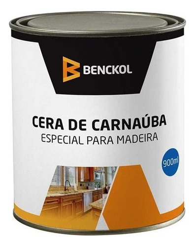 Cera Carnauba Incolor Madeira 900ml [ 444 ] Benckol