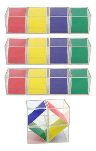 16x Mini Fidget Puzzle Favors Manipuladores De Matemáticas