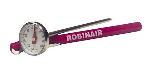 Termómetro Robinair 10596 Dial 40 ° A 160 ° F