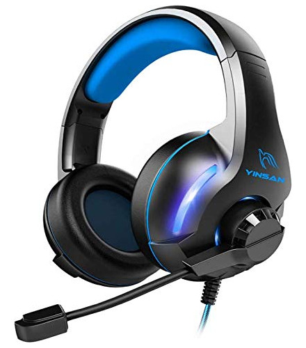 Yinsan - Auriculares Para Videojuegos Con Microfono Para Xbo