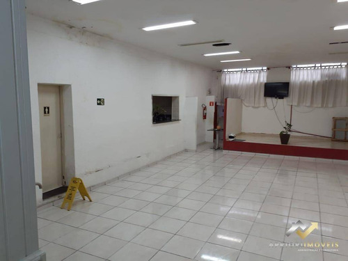 Salão Para Alugar, 400 M² Por R$ 6.000/mês - Jardim Bela Vista - Santo André/sp - Sl0147
