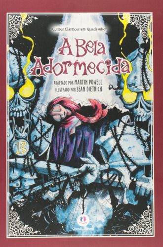 A Bela Adormecida - Graphic Novel, De Martin Powell. Editora Ciranda Cultural, Capa Mole Em Português, 2014