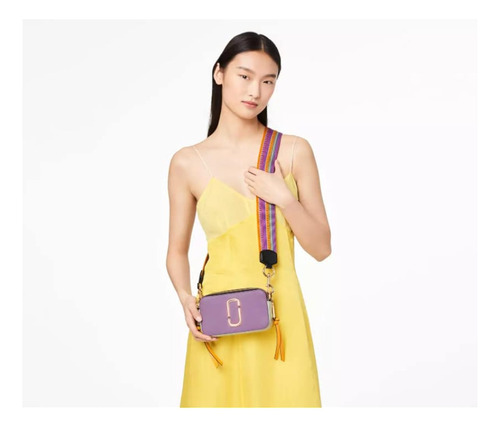 Bandolera Marc Jacobs Snapshot Con Bloques De Color Regal