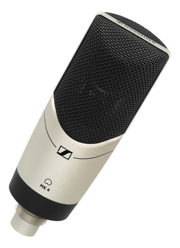 Sennheiser Mk4 Condenser Estudio Nuevo Color Negro/Plata