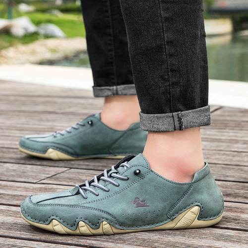 Botas De Gamuza Hechas A Mano Dbeck Italianas, Zapatos Beck
