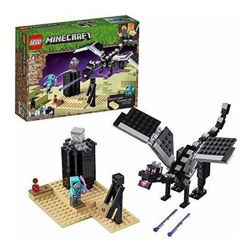 Lego Minecraft The End Battle 21151 Ender Dragon Building Ki