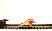 Comprar Tope De Via Escala Ho 1\u002F87 Trenes Ferromodelismo 3d