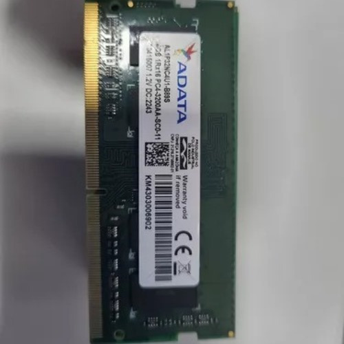 Memória Ram P/notebook 4gb Ddr4 3.200mhz Adata (Usado)