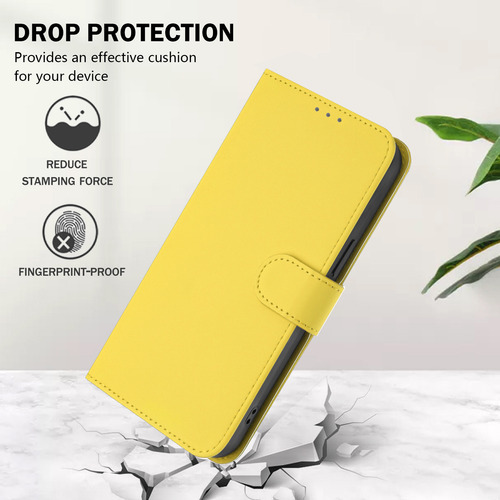 Funda Para Motorola Edge 50 Fusion-kickstand, Ranuras Tipo Cartera, A Prueba De Golpes, Piel Mate, Cartera De Piel