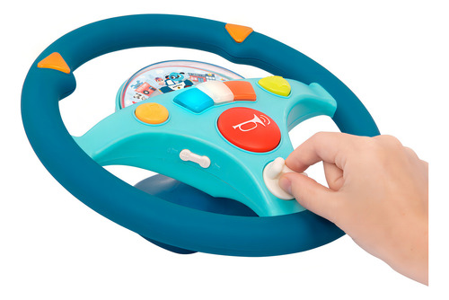 Volante Juguete Interactivo Infantil Luces Sonidos Battat