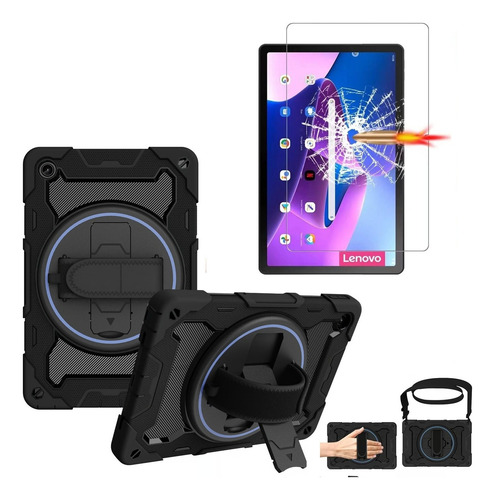 Lenovo Tab M10 Plus 3ra Gen 10.6 Tb125fu Funda Armor + Mica