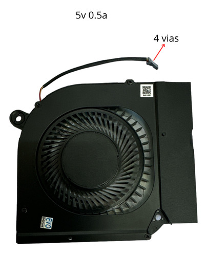 Cooler Ventoinha Compatível Acer Nitro An515-57 An515-55
