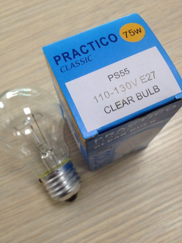 Bombillos Incandecentes 75-w Practico