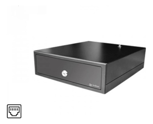 Caja Dinero Cash Drawer 4billetes 4monedas Inter.rj11 Llave