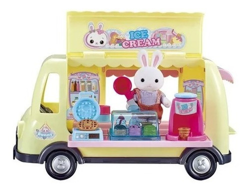 Bunny Boutique Food Truck Camion Helados Accesorios Ditoys