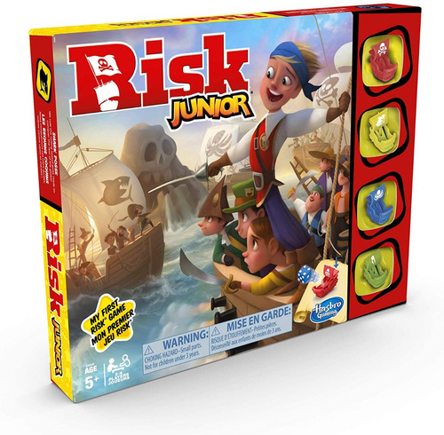 Juego D Mesa Familiar Risk Junior Estrategia Clasico Tactico