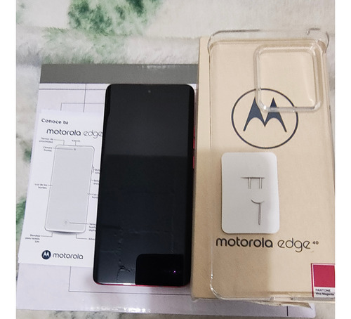 Motorola Edge 40 256 Gb + 8 Gb De Ram, Color Viva Magenta (Usado)