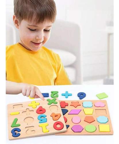 Rompecabezas Para Niños Juguetes De Aprendizaje Preescolar